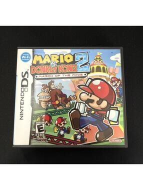 Mario vs. Donkey Kong 2: March of the Minis (Nintendo DS) CIB Guaranteed Tested